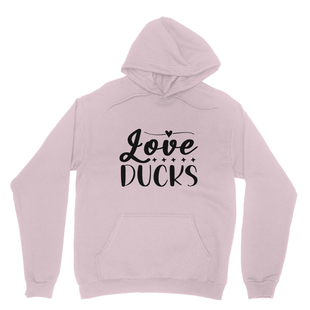 Love Ducks Classic Adult Hoodie