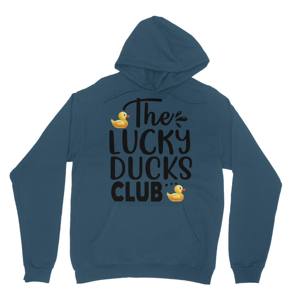 Lucky Ducks Club Classic Adult Hoodie
