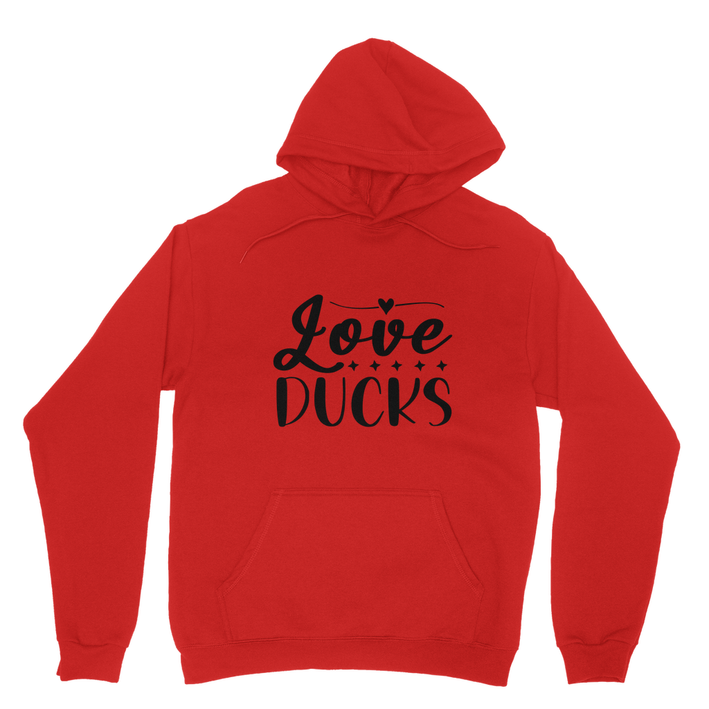 Love Ducks Classic Adult Hoodie