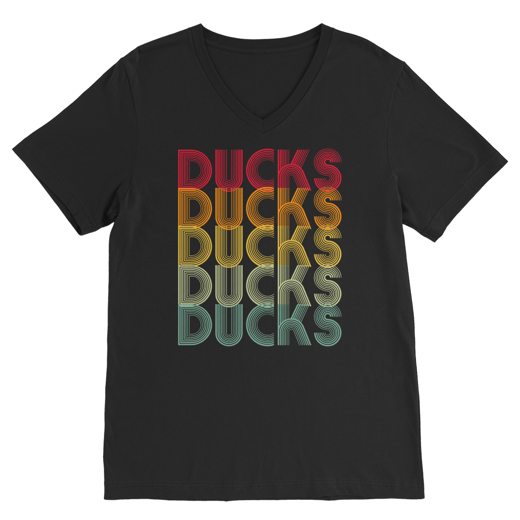Ducks Ducks Ducks Classic V-Neck T-Shirt