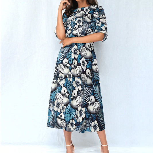 Ocean Breeze Quacker Dress