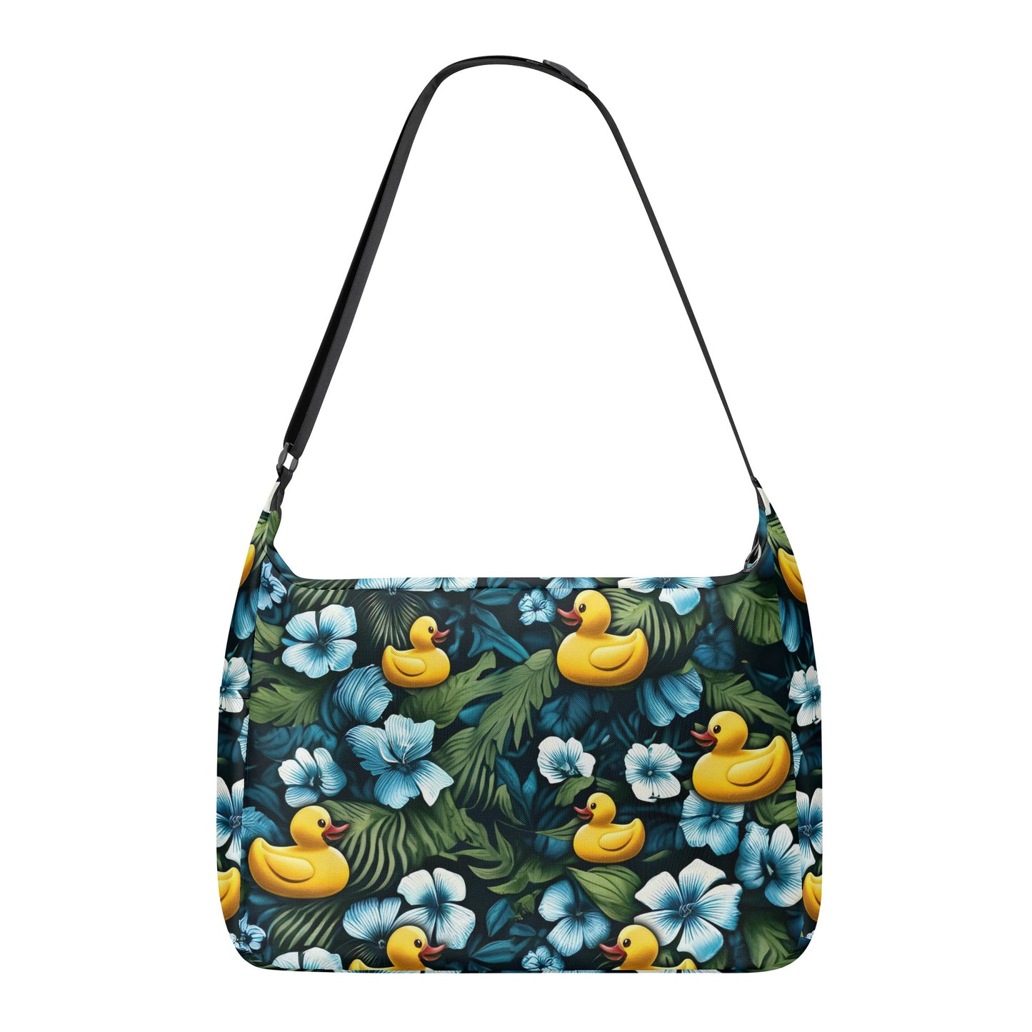 Royal Blue Hawaiian Messenger Bag