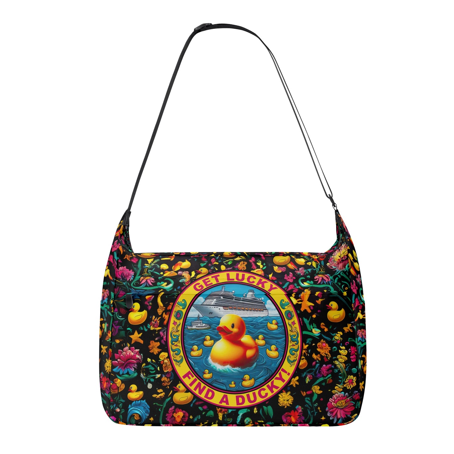 Get Lucky, Find a Ducky Messenger Bag