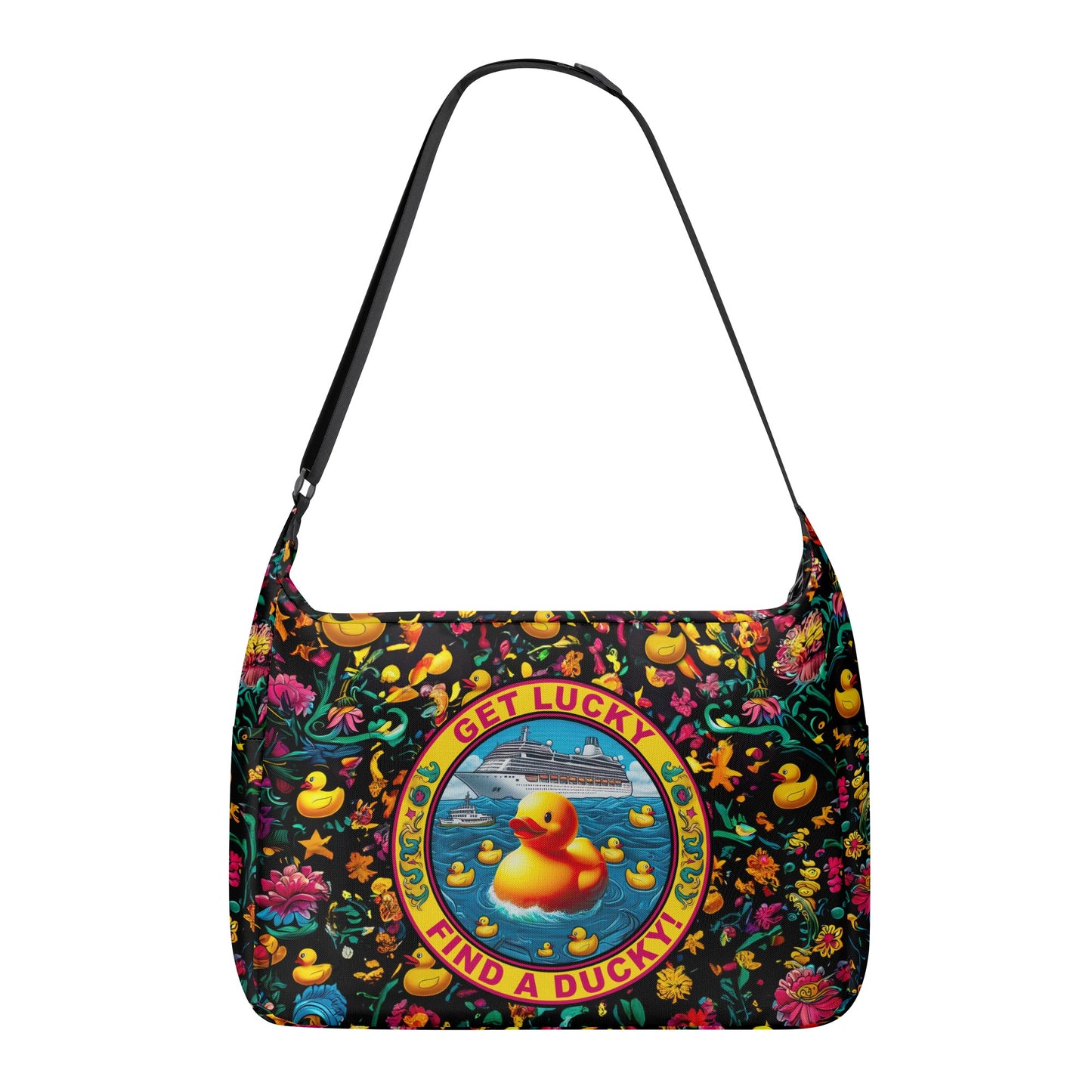 Get Lucky, Find a Ducky Messenger Bag