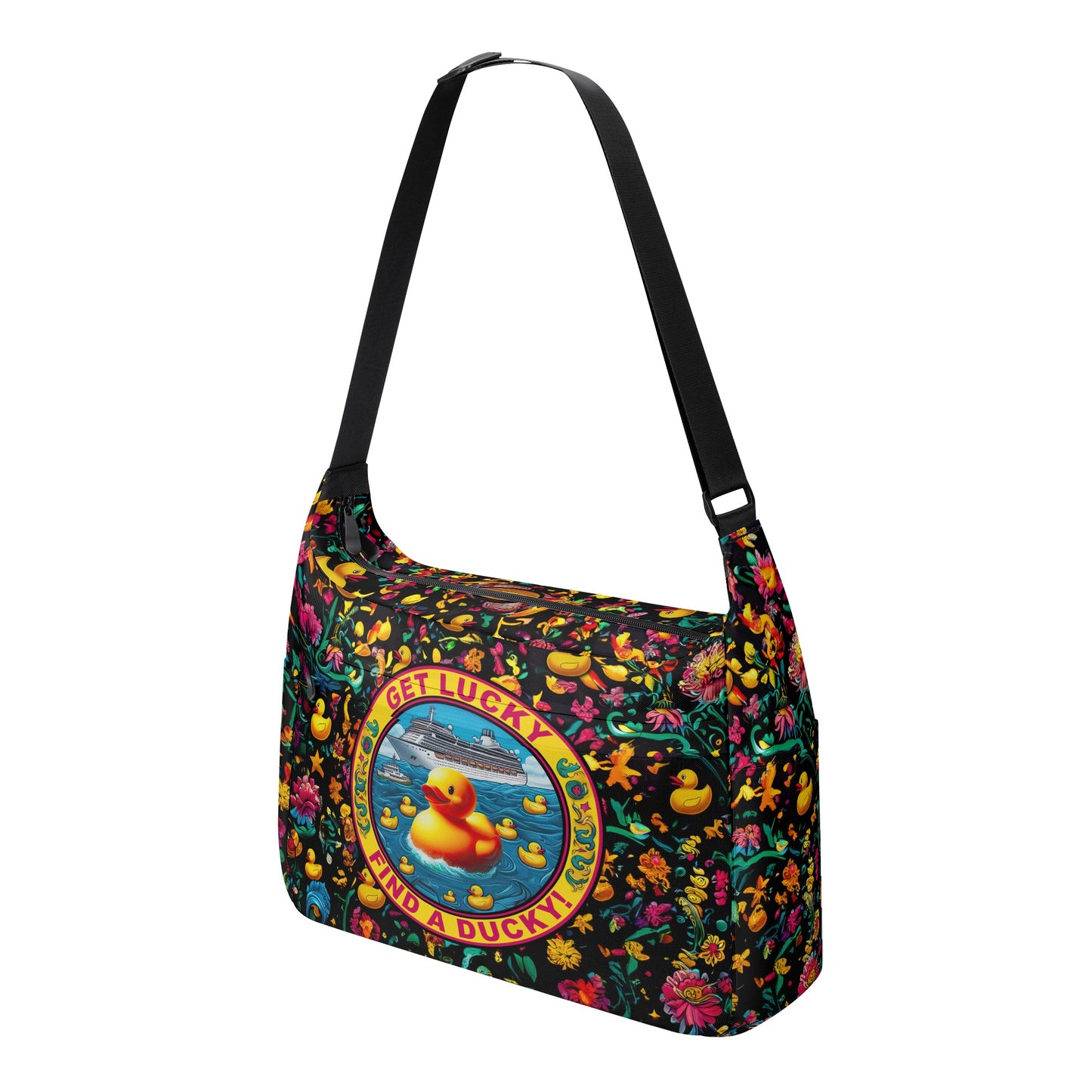 Get Lucky, Find a Ducky Messenger Bag