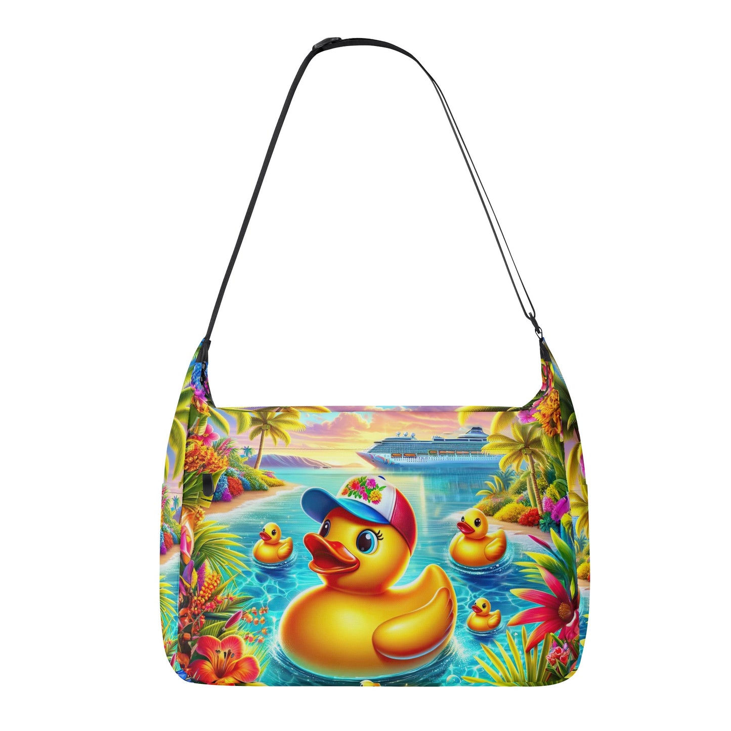 Sundown Splash Duck Messenger Bag