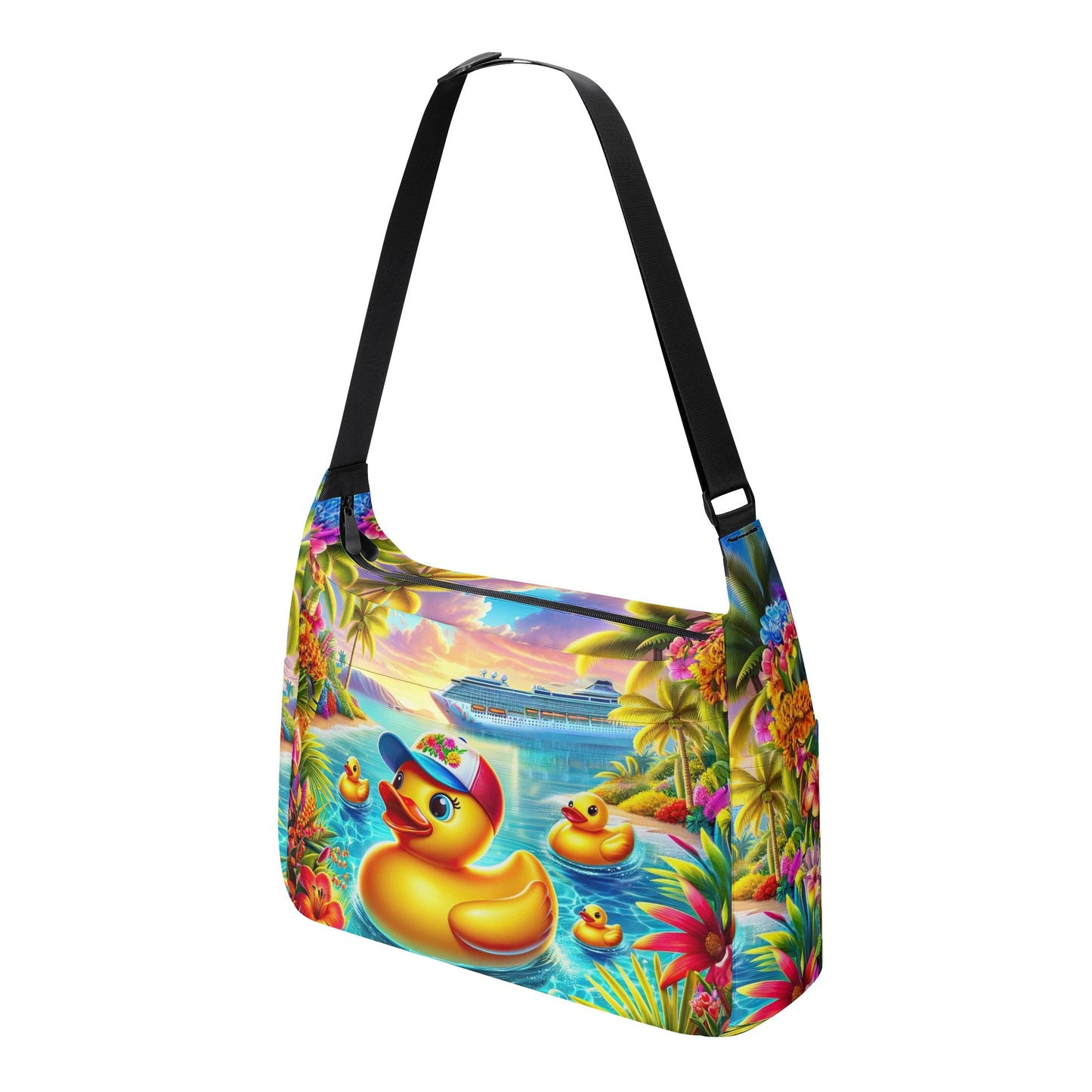 Sundown Splash Duck Messenger Bag