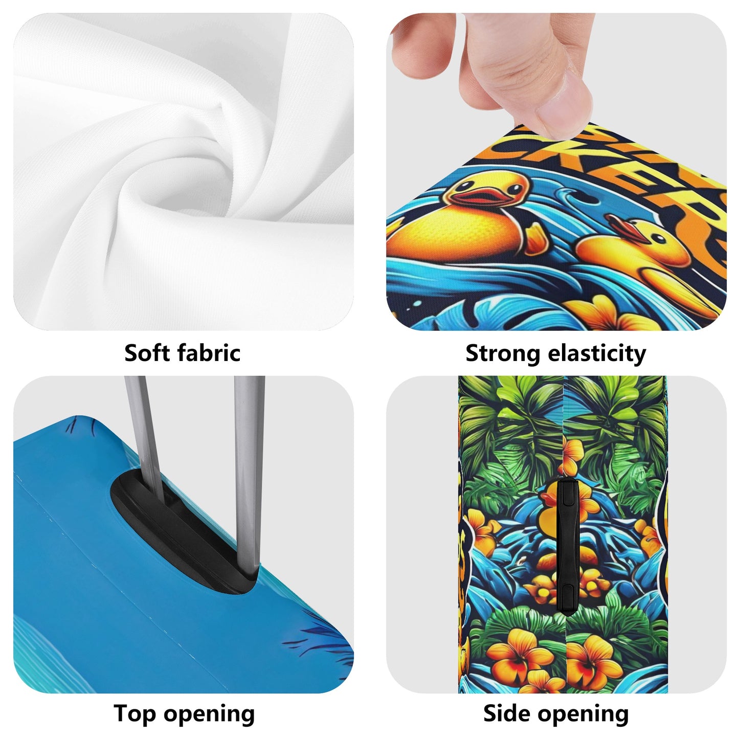 Cruising Quackers Luggage Cover