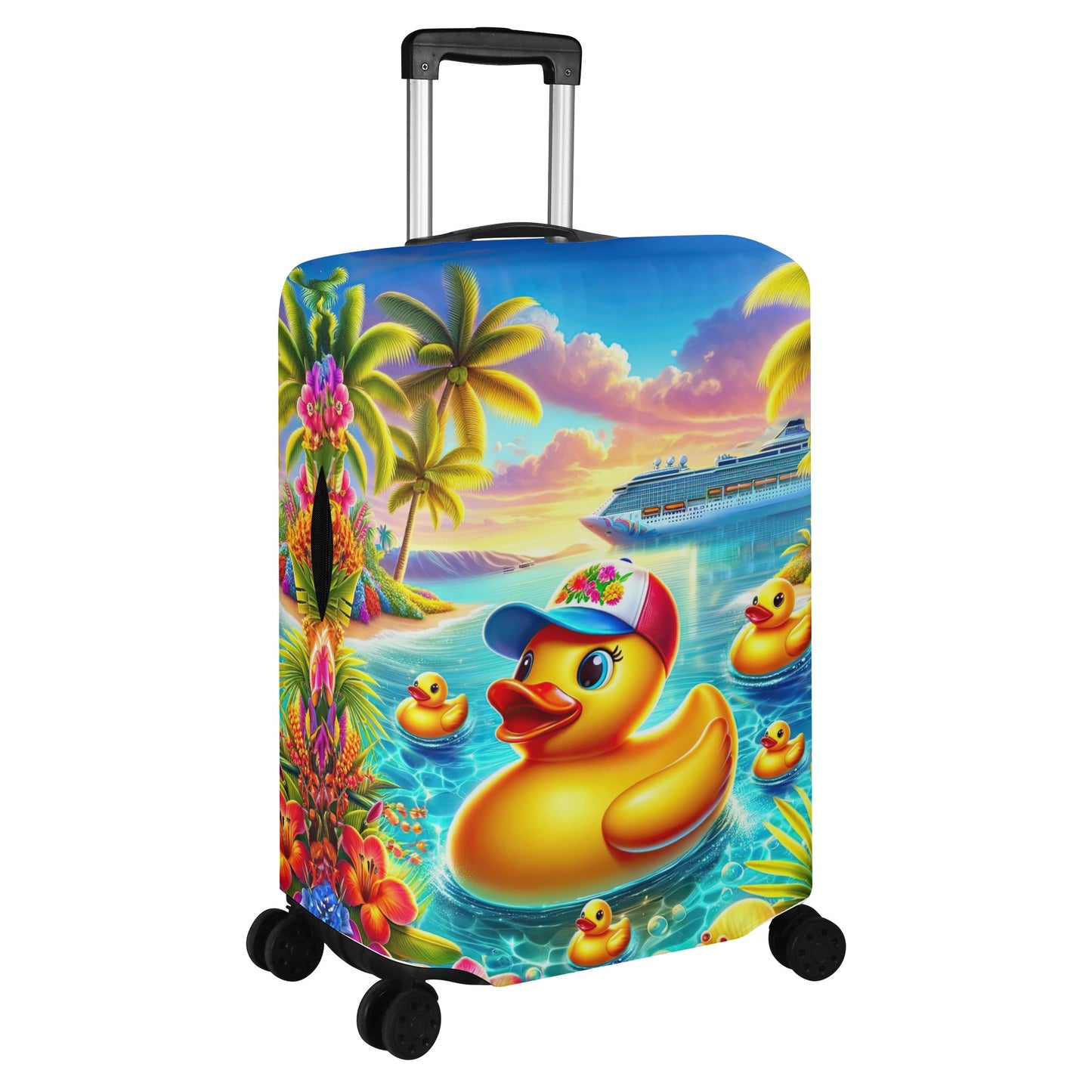 Sundown Splash Luggage Cover