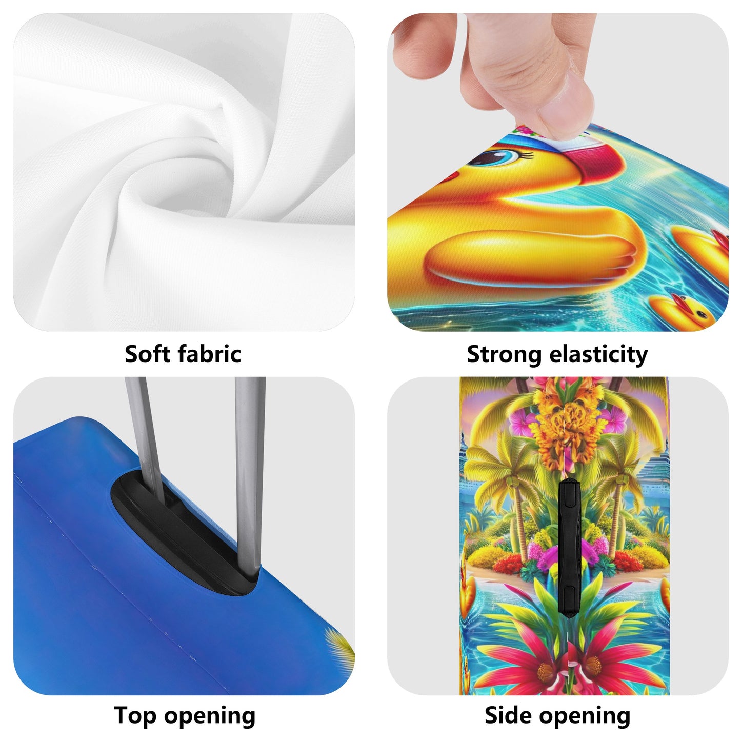 Sundown Splash Luggage Cover