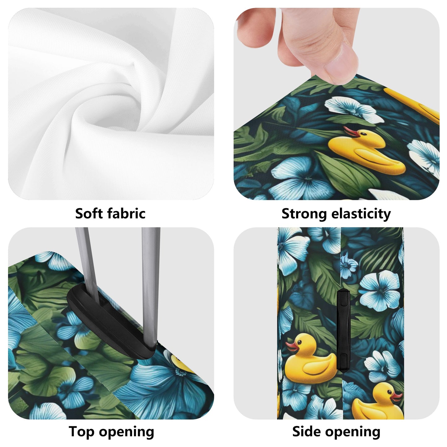 Ducky Royal Blue Luggage Cover