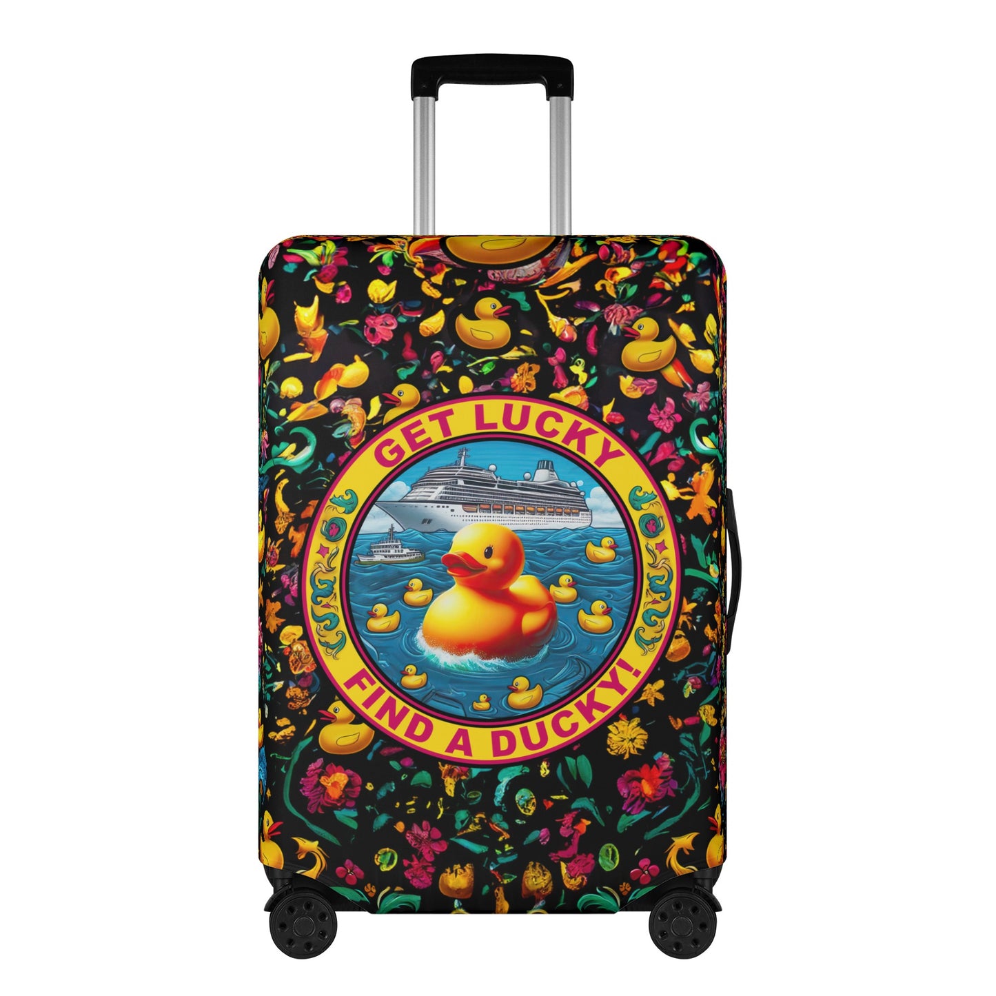 Get Lucky, Find a Ducky Luggage Cover