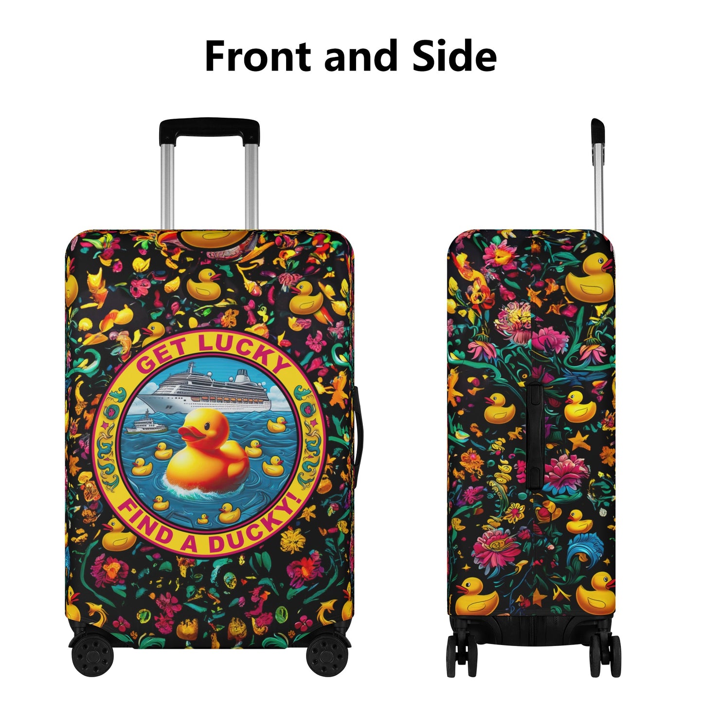 Get Lucky, Find a Ducky Luggage Cover