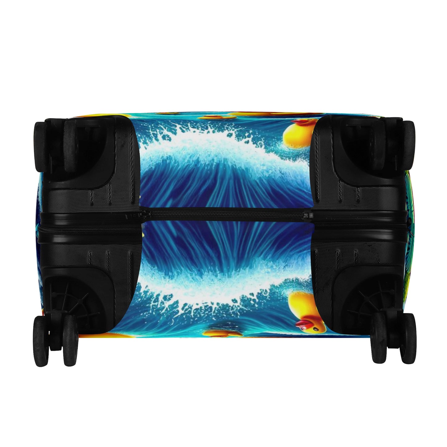 Midnight Marina Duck Hideaway Luggage Cover