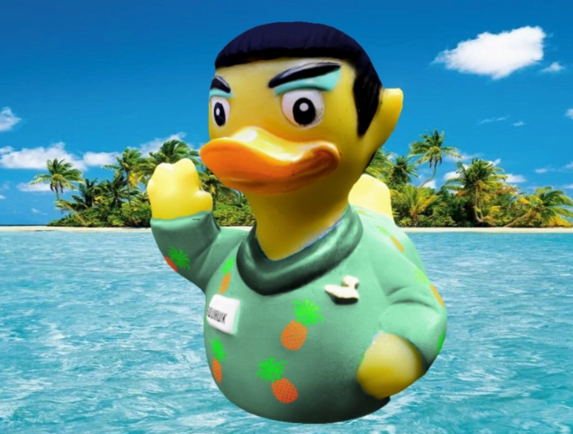 Tropical Squawk Limited Edition Collectible Rubber Duck