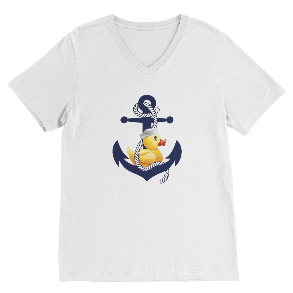 Ahoy Ducky Classic V-Neck T-Shirt