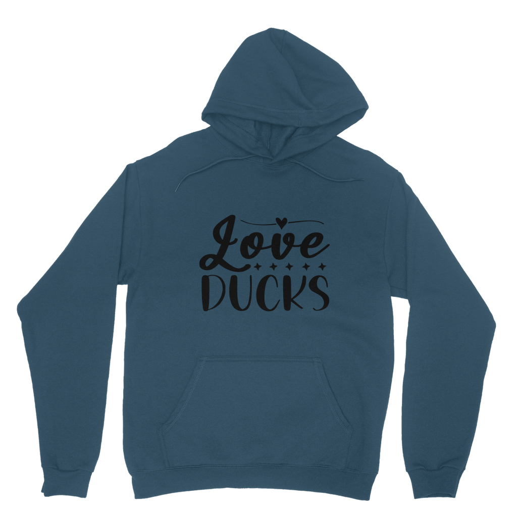 Love Ducks Classic Adult Hoodie