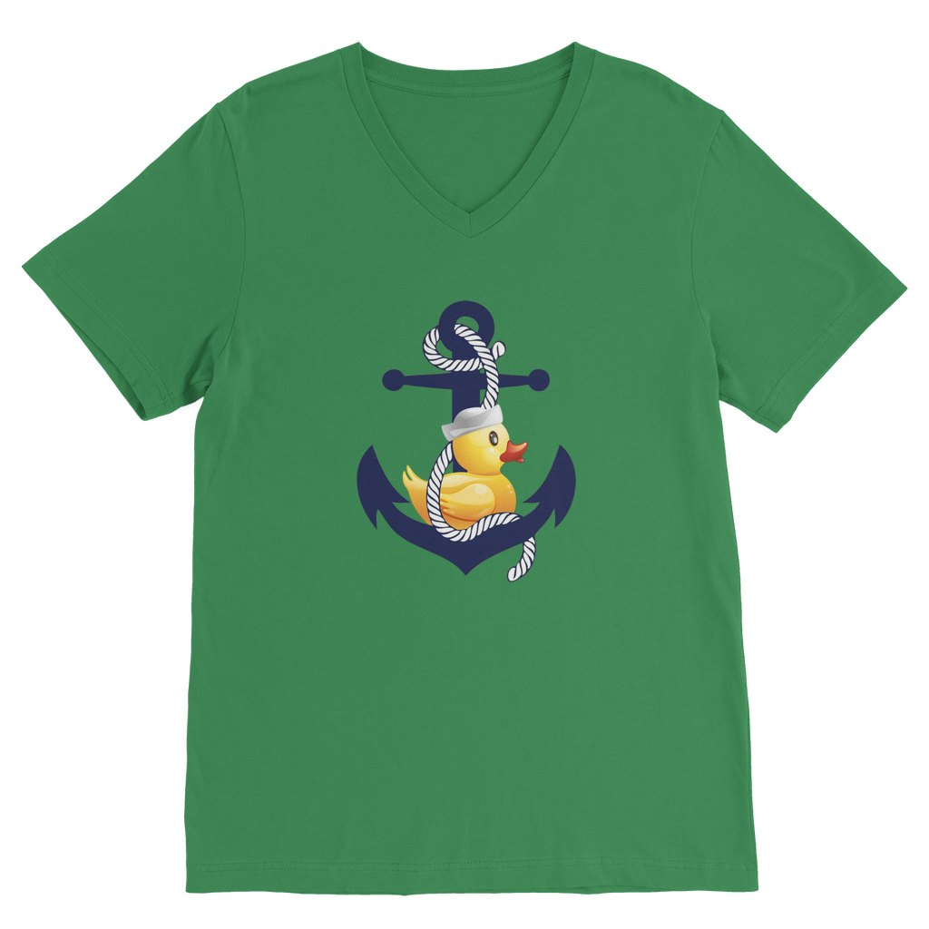 Ahoy Ducky Classic V-Neck T-Shirt
