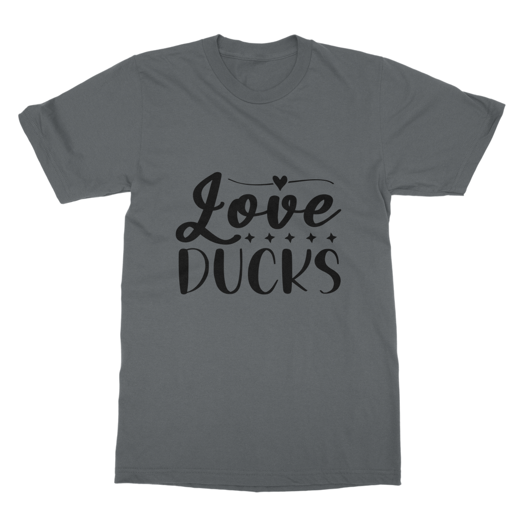Love Ducks Classic Adult T-Shirt