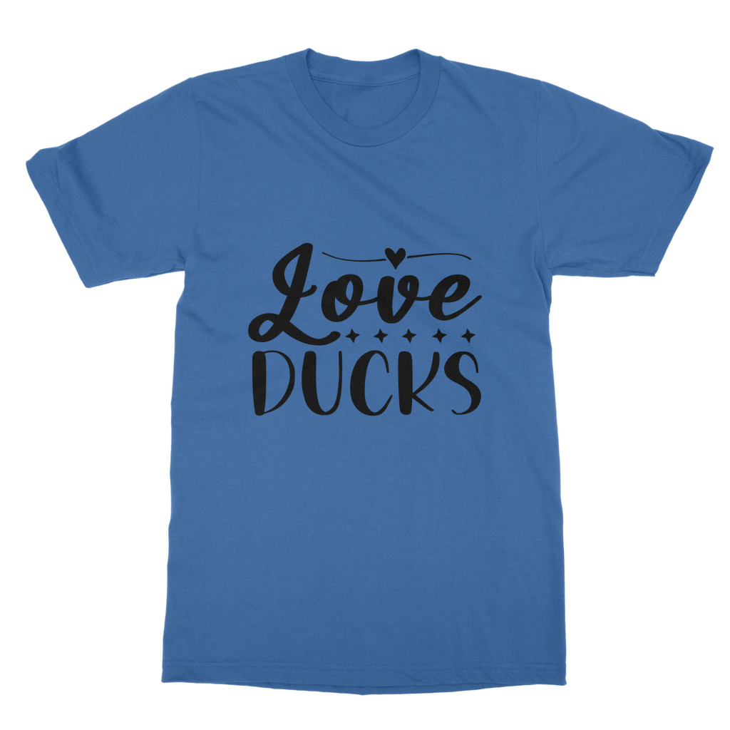 Love Ducks Classic Adult T-Shirt
