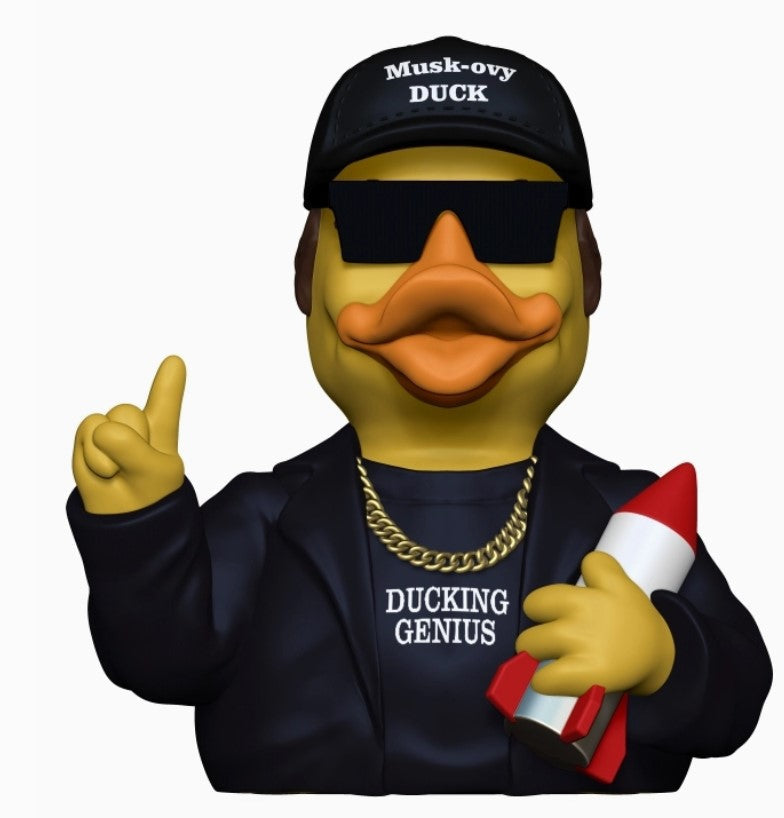 Musk-Ovy Collectible Rubber Duck