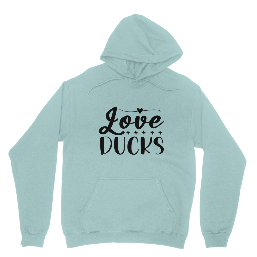 Love Ducks Classic Adult Hoodie