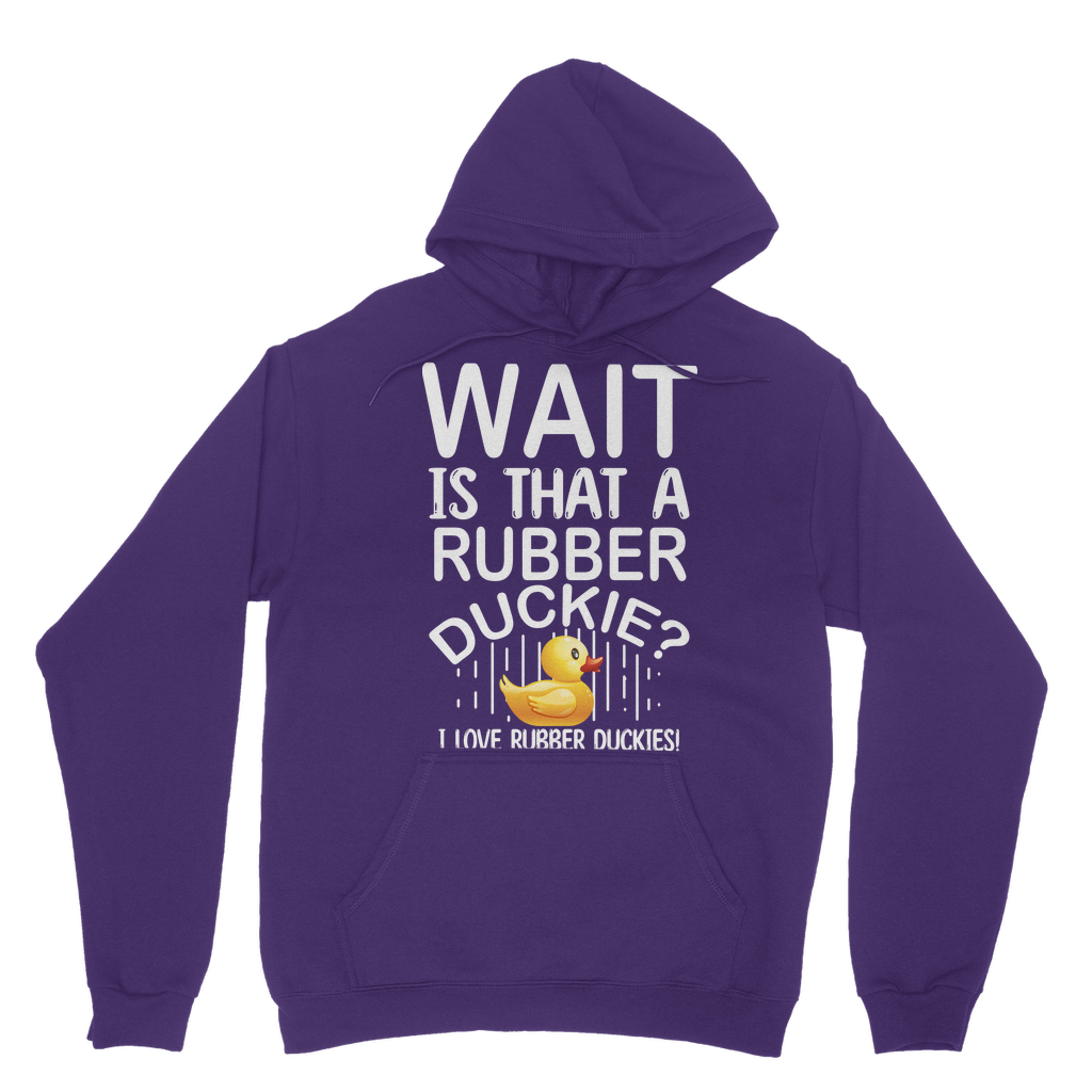 Wait! Is That a Rubber Duckie? Classic Adult Hoodie