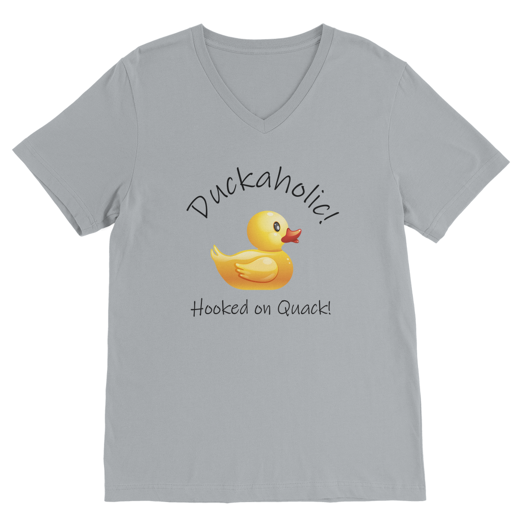 Duckaholic Classic V-Neck T-Shirt