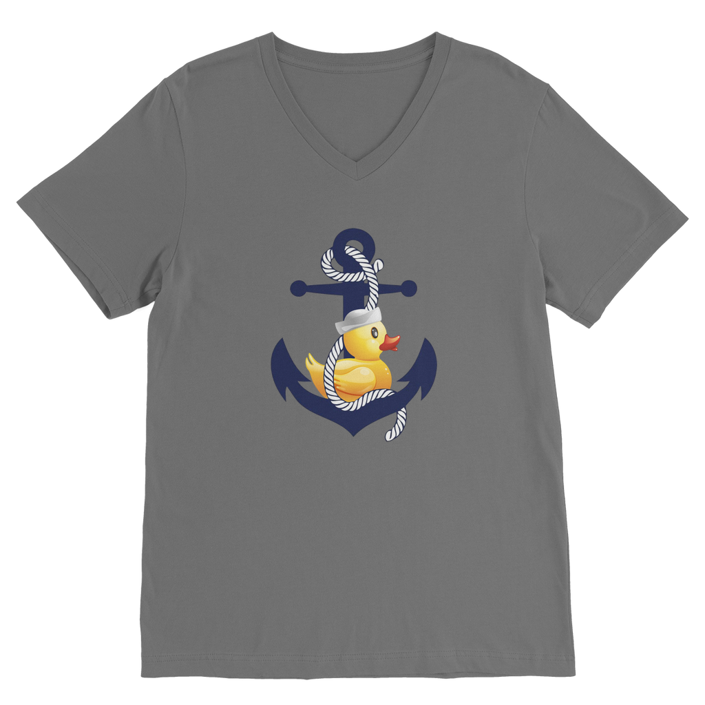 Ahoy Ducky Classic V-Neck T-Shirt