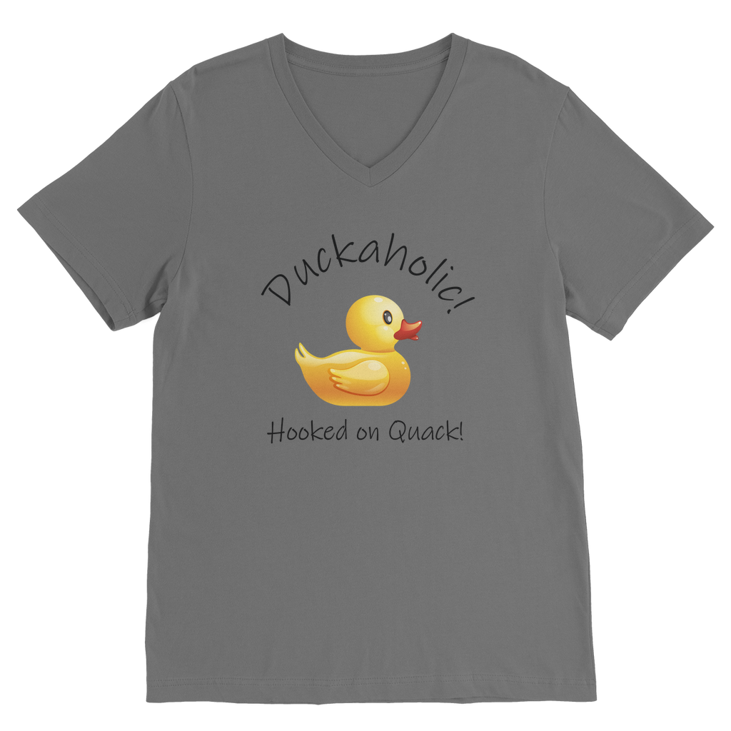 Duckaholic Classic V-Neck T-Shirt