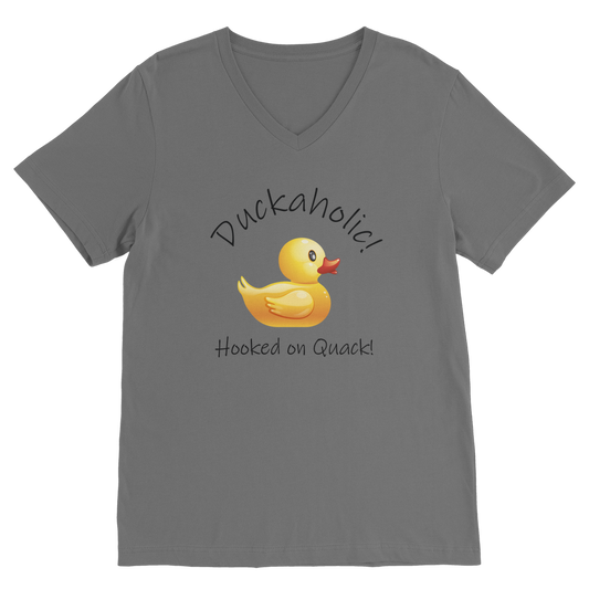 Duckaholic Classic V-Neck T-Shirt