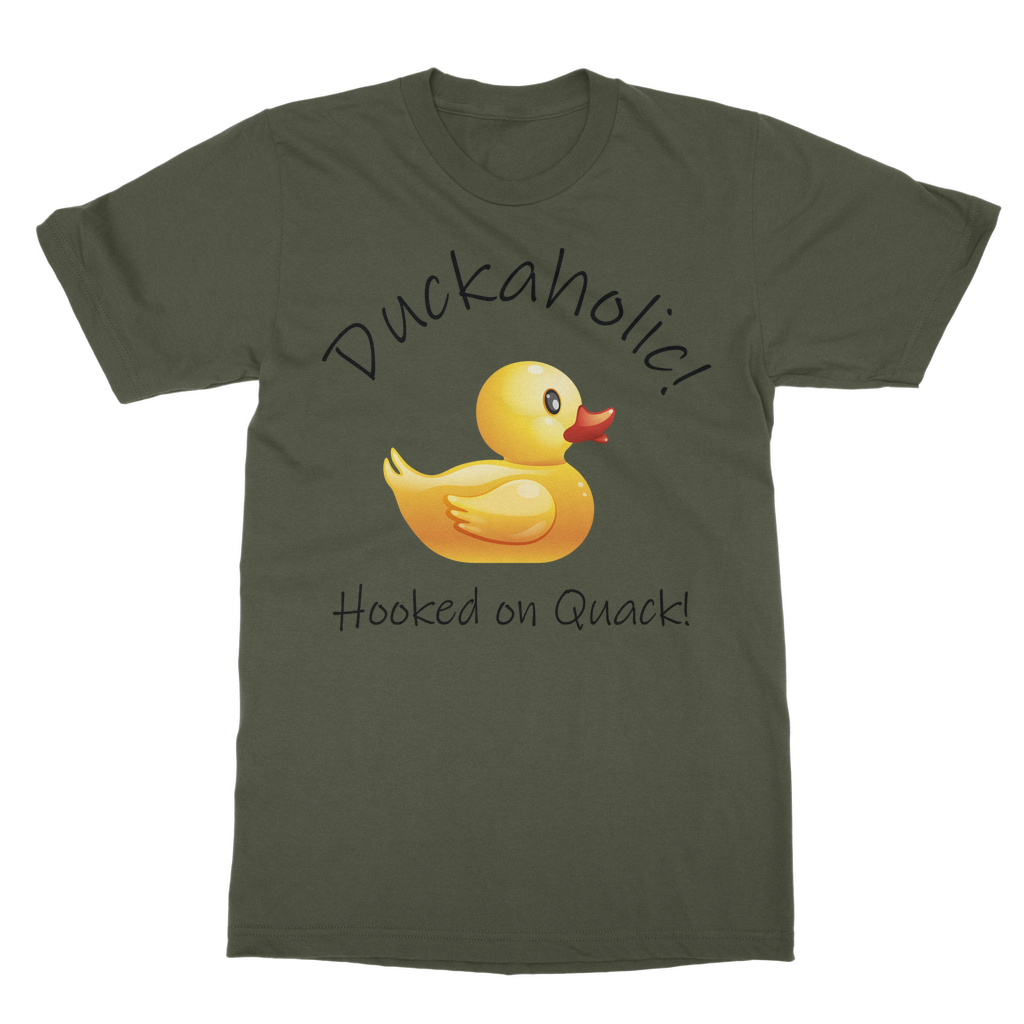 Duckaholic - Hooked on Quack Classic Adult T-Shirt