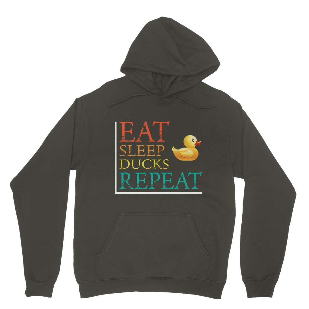 Eat Sleep Ducks Repeat Classic Adult Hoodie