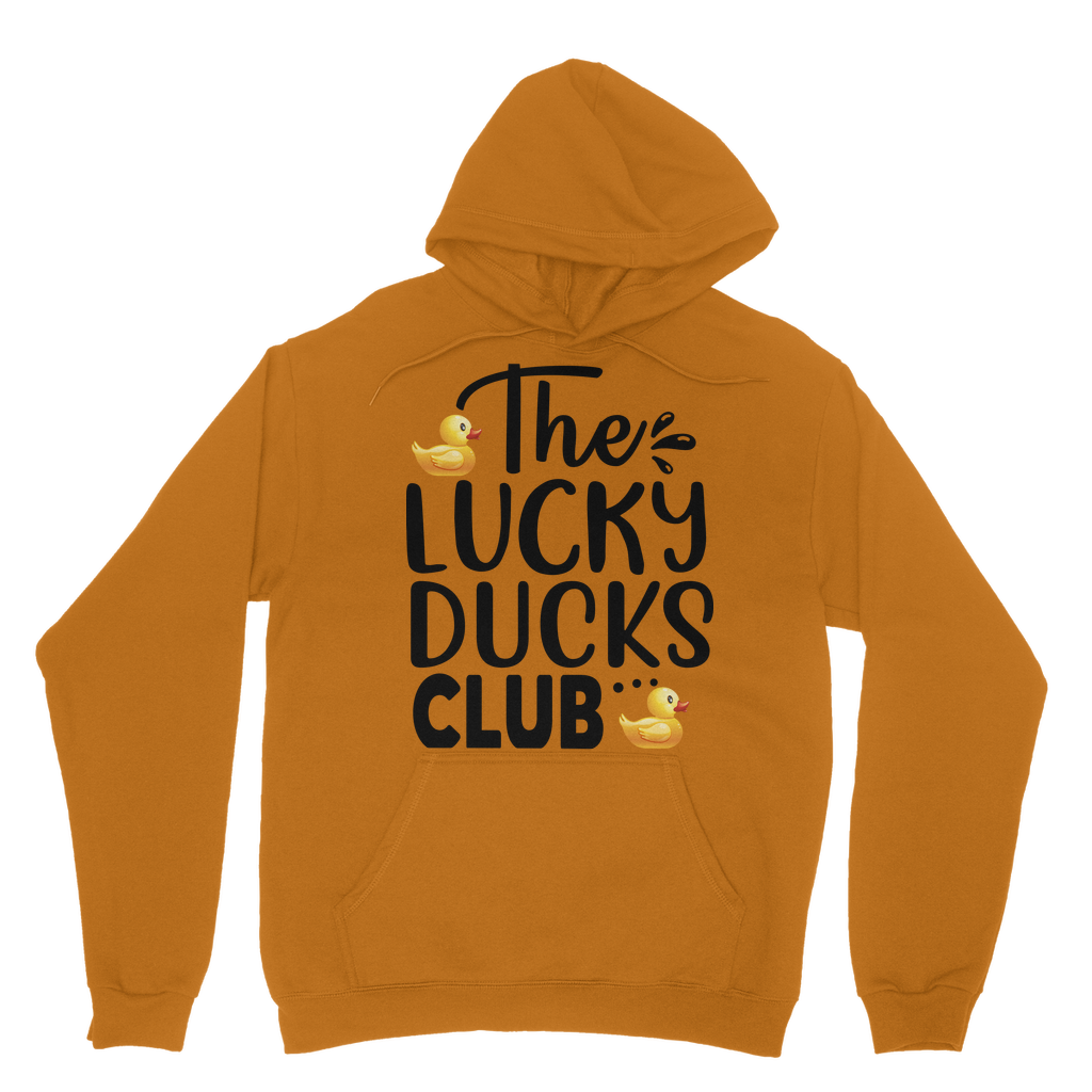 Lucky Ducks Club Classic Adult Hoodie