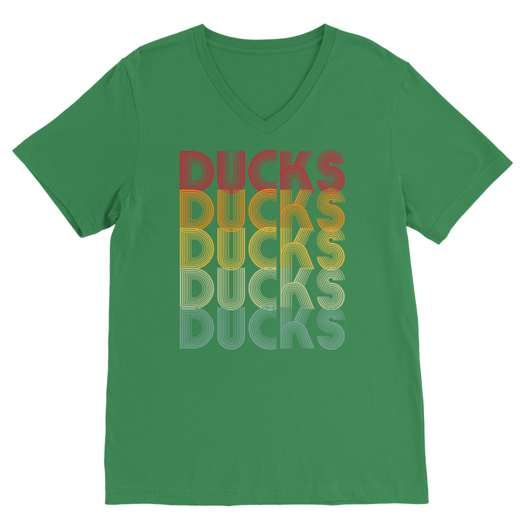 Ducks Ducks Ducks Classic V-Neck T-Shirt