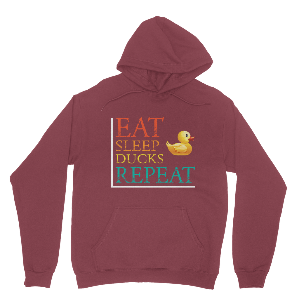 Eat Sleep Ducks Repeat Classic Adult Hoodie