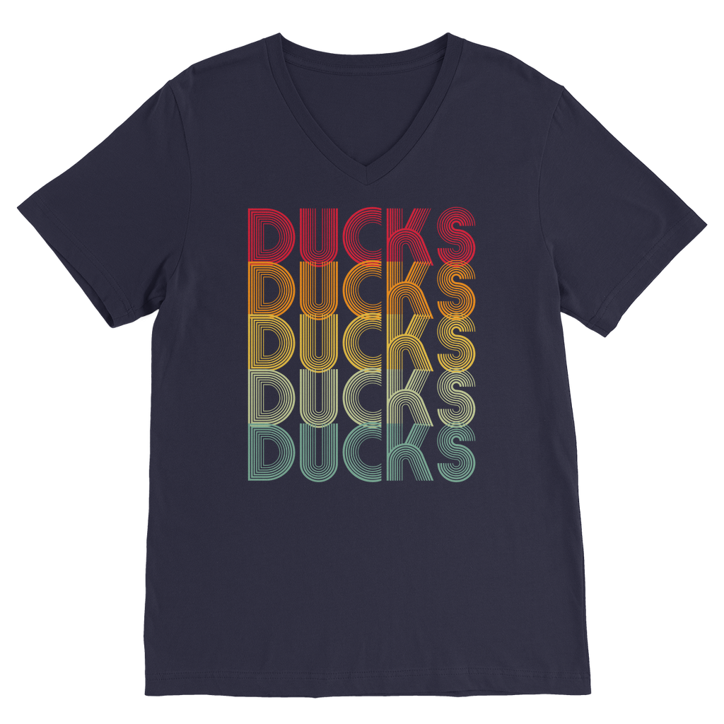 Ducks Ducks Ducks Classic V-Neck T-Shirt