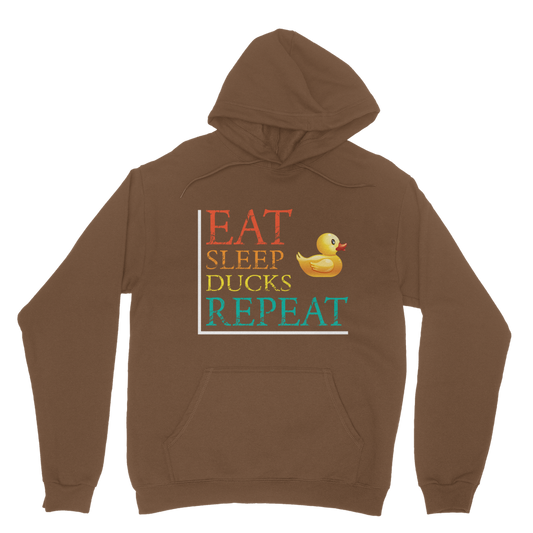 Eat Sleep Ducks Repeat Classic Adult Hoodie