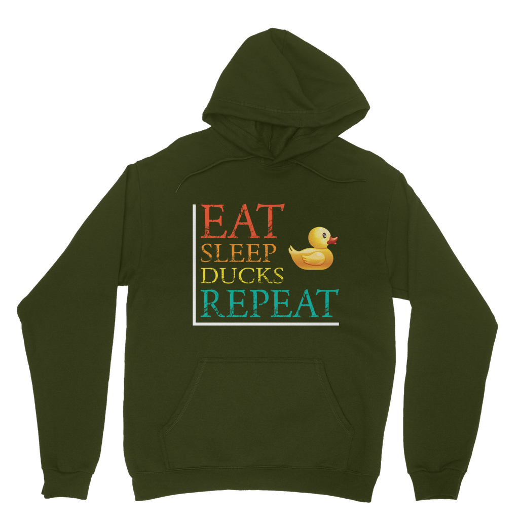 Eat Sleep Ducks Repeat Classic Adult Hoodie