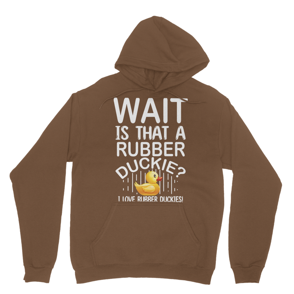 Wait! Is That a Rubber Duckie? Classic Adult Hoodie