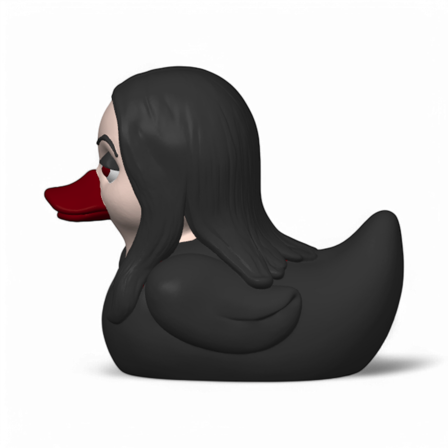 Morticia Addams Duck