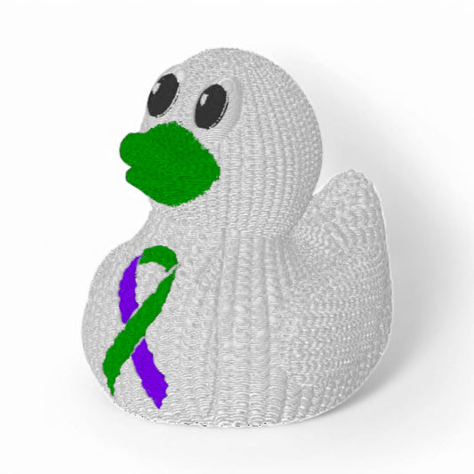 Anal Cancer Awareness Duck