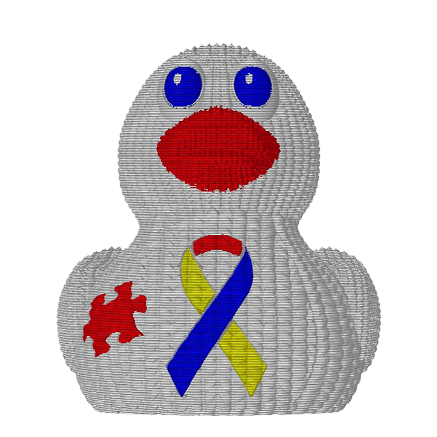 Autism Awareness Duck