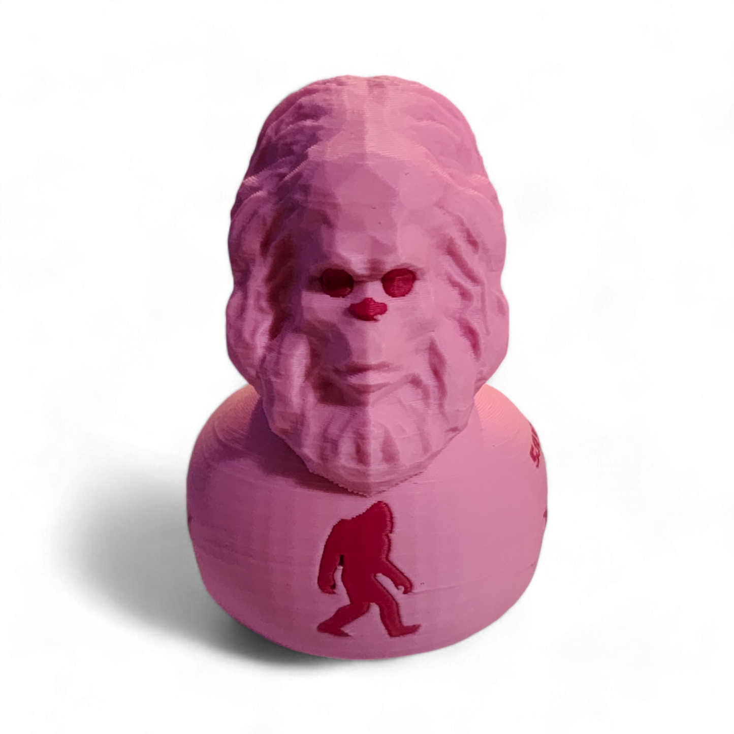 Bigfoot Save the Tatas Breast Cancer Awareness Duck