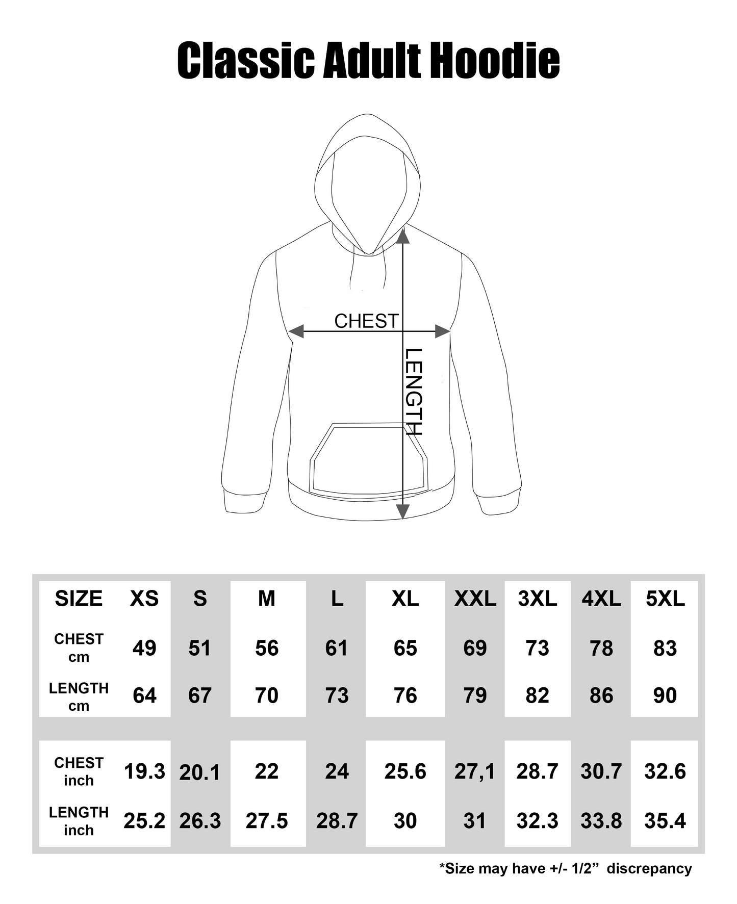 Lucky Ducks Club Classic Adult Hoodie