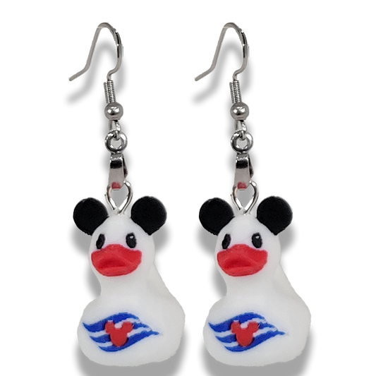 Cruising Duck – Disney Fans Dangle Earrings