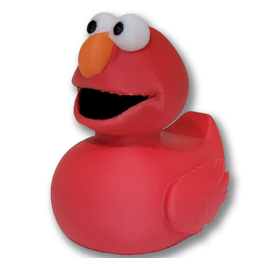 Tickle-Me Red Duck