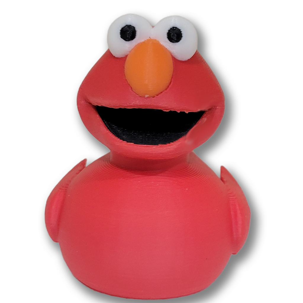 Tickle-Me Red Duck