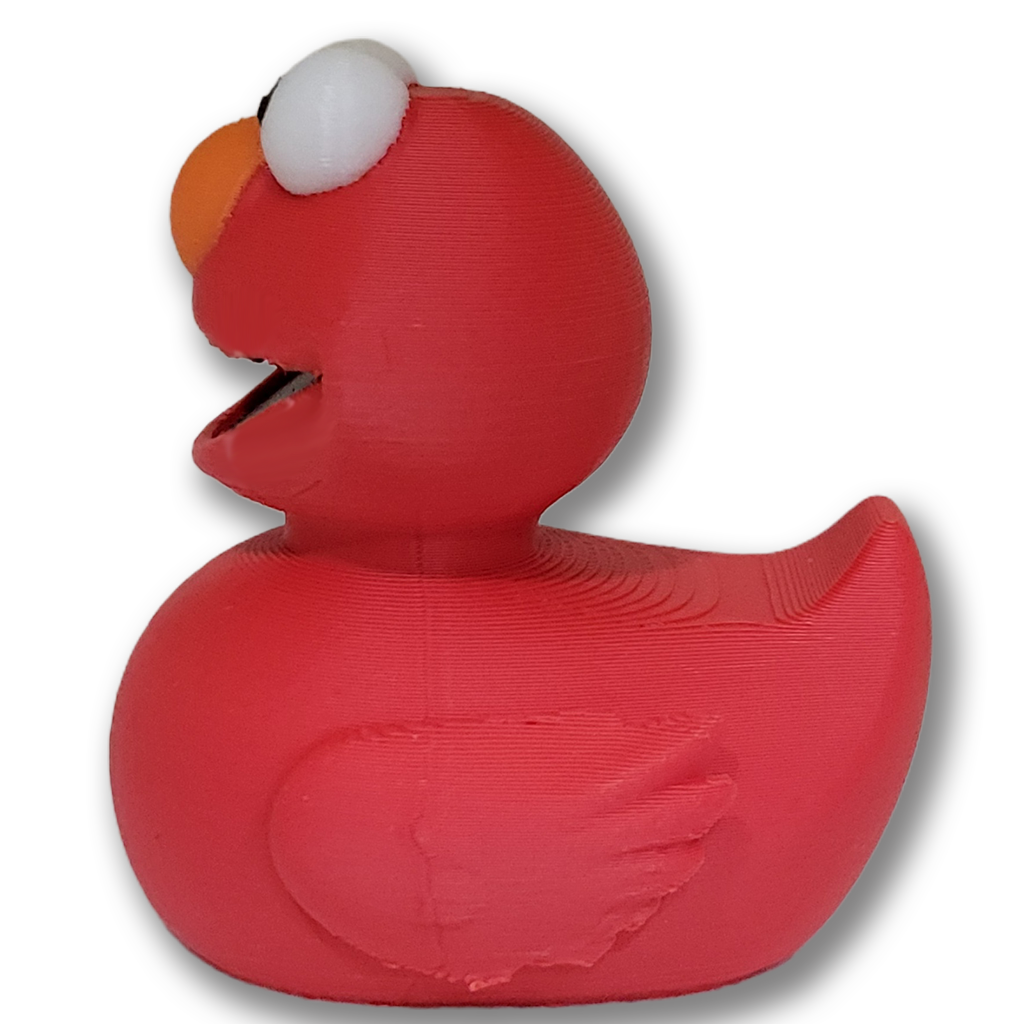 Tickle-Me Red Duck