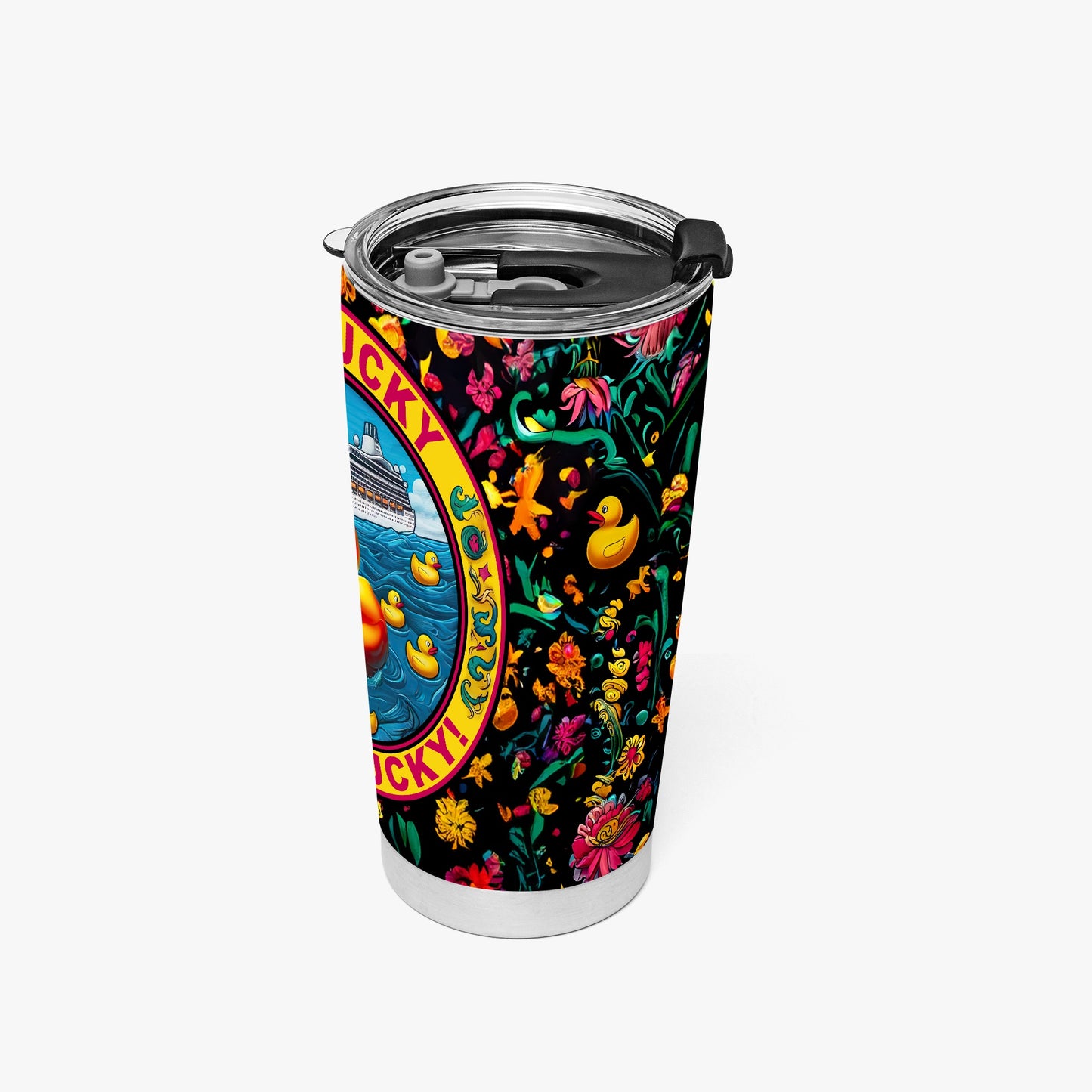 Get Lucky, Find a Ducky Stainless Steel Tumblers